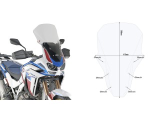 Szyba turystyczna Givi...