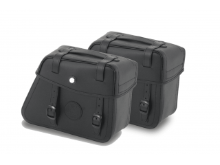 Zestaw solidnych skórzanych...