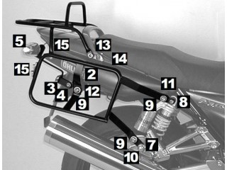 Kompletny zestaw bagażników...