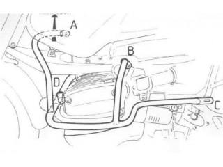 Osłona silnika srebrna do... 2