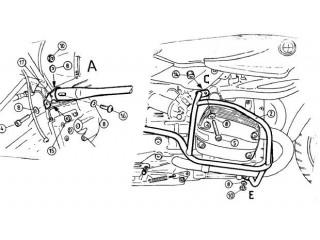 Osłona silnika, czarna, do... 2