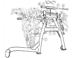 Center Stand for Moto Guzzi...