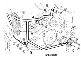 Osłona silnika czarna do... 2