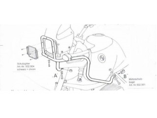 Osłona zbiornika srebrna do... 2