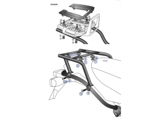 Stelaż górnego kufra... 2