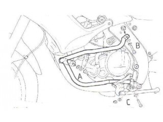 Osłona silnika czarna do... 2