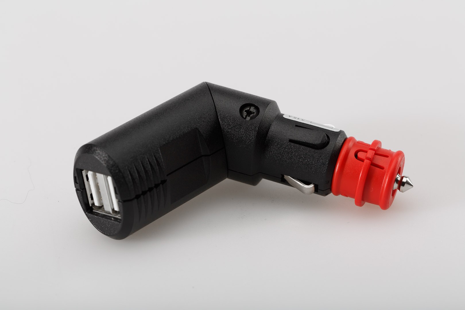 Podwójny adapter USB do gniazd zapalniczki i gniazd DIN SW