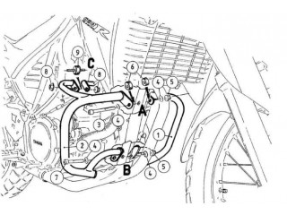 Osłona silnika czarna do... 2