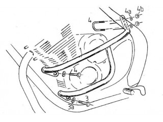 Osłona silnika chromowana... 2
