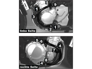Osłona silnika czarna do... 2