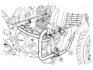 Osłona silnika czarna do... 2