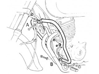 Osłona silnika chromowana... 2