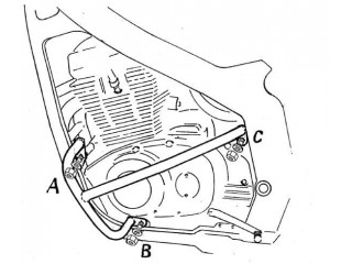 Osłona silnika czarna do... 2
