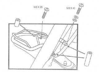Osłona błotnika chromowana... 2