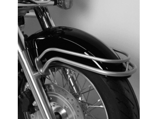 Osłona błotnika chromowana...