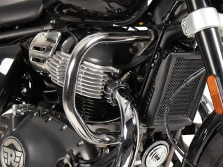 Chromowana osłona silnika...