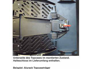 Kufer górny Journey 40 srebrny 2