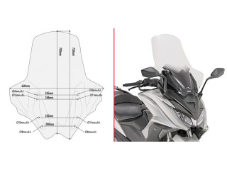 Szyba turystyczna GIVI...