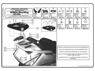 Stelaż pod kufer centralny...
