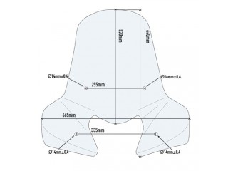 Szyba turystyczna Givi 308A... 2