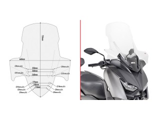 Szyba turystyczna Givi...