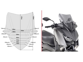 Szyba turystyczna Givi...