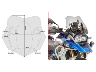 Szyba sportowa Givi D5124B...