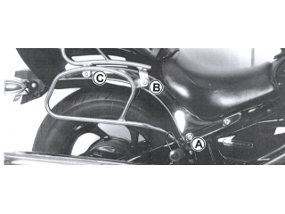 Stelaż pod sakwy skórzane...