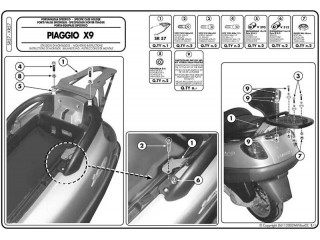 Stelaż pod kufer centralny...