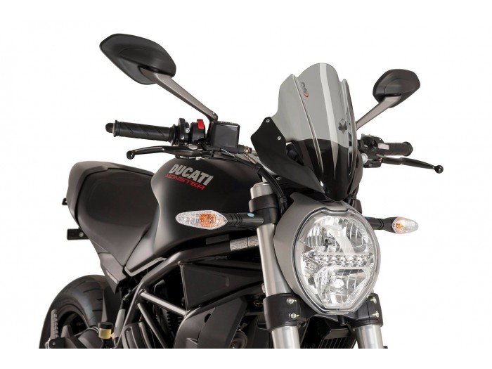 Szyba turystyczna PUIG do Ducati Monster 797 17-19 / 1200 14-19 / 1200R 16-19 (przyciemniana)