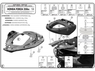 Płyta pod kufer centralny...