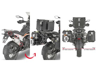 Stelaż pod kufry boczne...