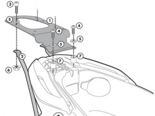 Stelaż pod kufer centralny...