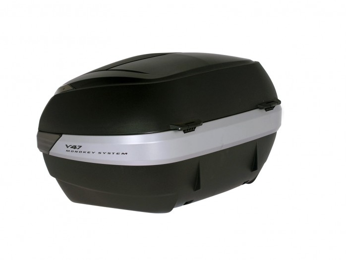 Kufer Givi V47NNT (czarny, 47 litrów, szare odblaski