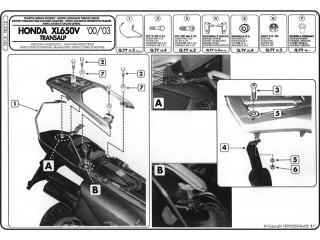 Stelaż pod sakwy do Honda...
