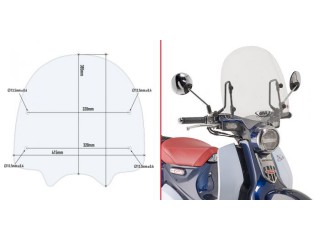 Szyba turystyczna Givi...