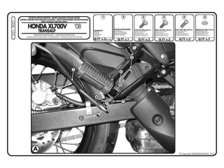 Stelaż pod sakwy do Honda...