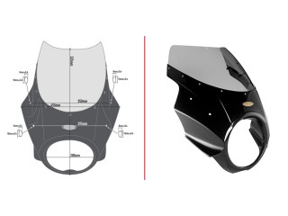 Owiewka Givi A800N do MOTO...