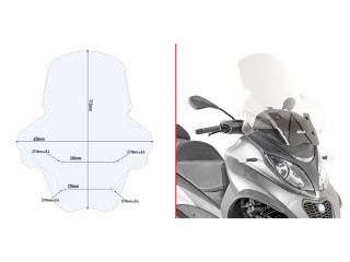 Szyba turystyczna Givi...