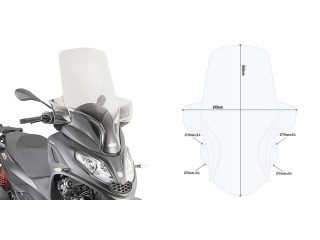 Szyba turystyczna Givi...