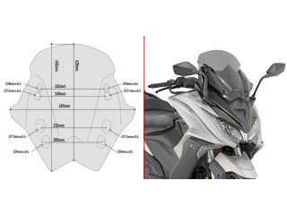 Szyba sportowa Givi D6110S...