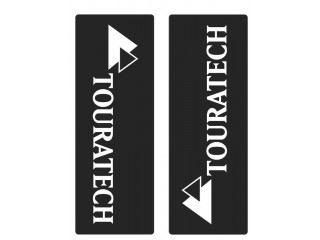 Naklejka na lagi Touratech...