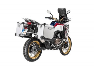 Zestaw aluminiowych kufrów...