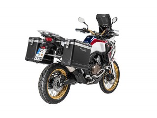 Zestaw aluminiowych kufrów...