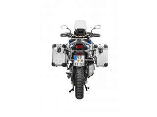 Zestaw aluminiowych kufrów...