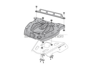 Płyta na Alu-Rack pod kufer...