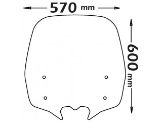 Szyba Isotta do KYMCO... 2