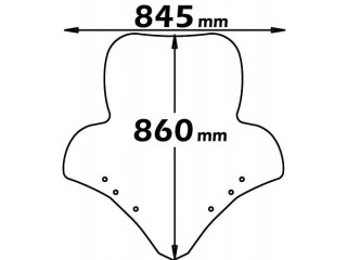 Szyba Isotta do KYMCO... 2