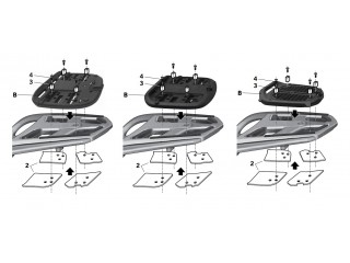 Stelaż SHAD pod kufer...