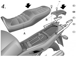 Stelaż SHAD pod kufer...